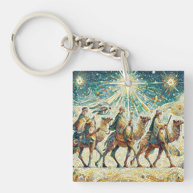 3 Wise men Keychain (Front)