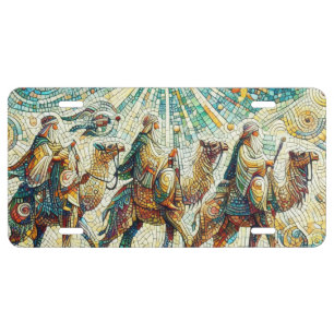 3 Wise men License Plate