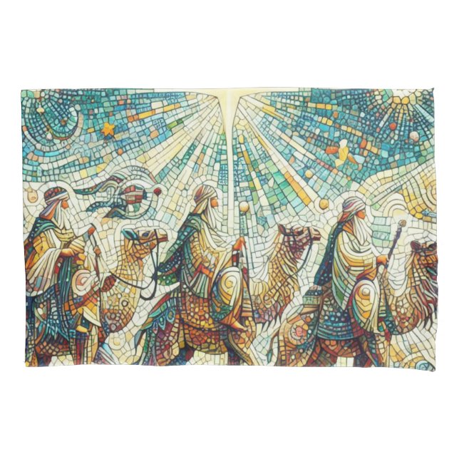 3 Wise men Pillow Case (Front)