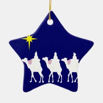 3 Wise Men Star Ornament by christmasgiftshop at Zazzle