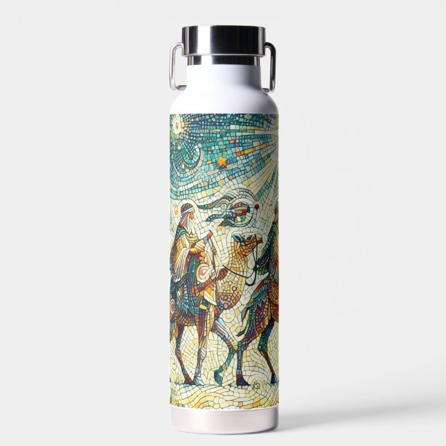 3 Wise men Water Bottle (Front)
