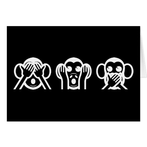 3 Wise Monkeys Emoji