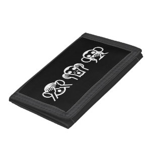 3 Wise Monkeys Emoji Trifold Wallet