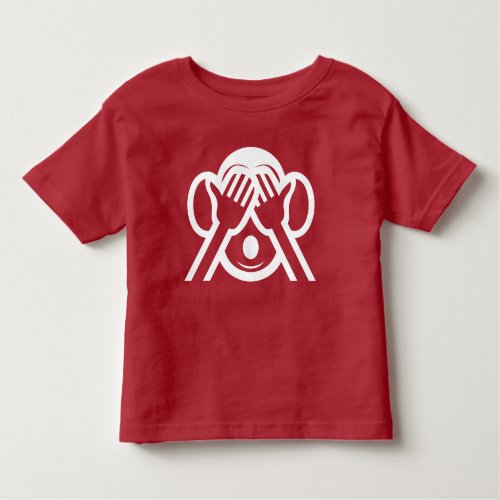 3 Wise Monkeys Mizaru 見ざる See NO Evil Emoji Toddler T_shirt