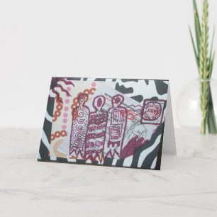 3 Wise Women Collage Holiday Card