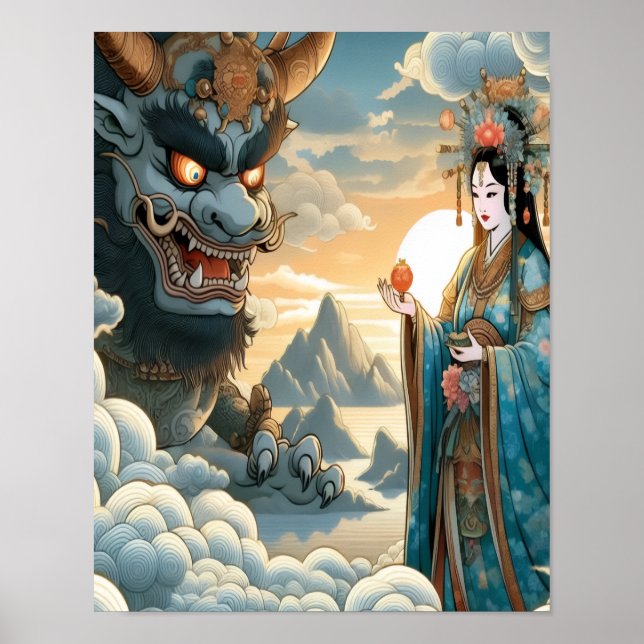 3 Wishes Oni Poster (Front)