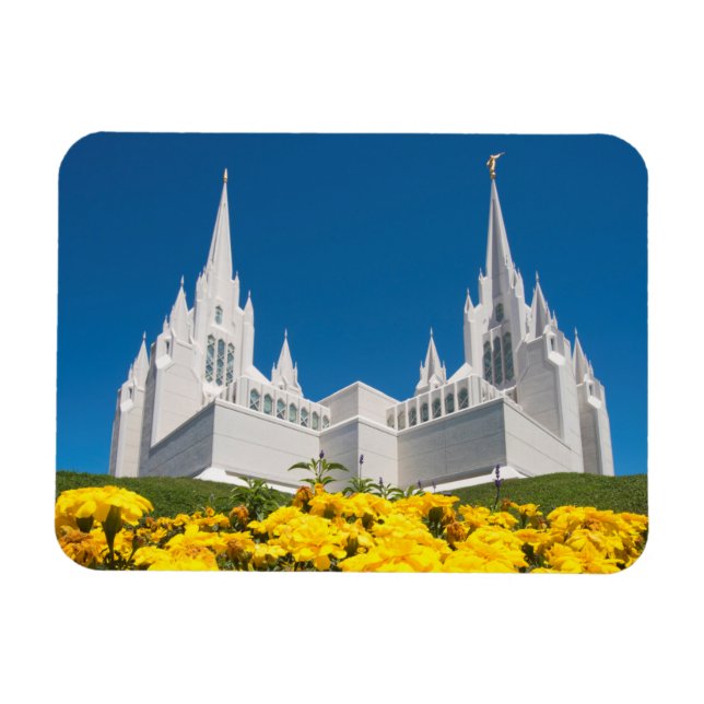 3"x4" Photo Magnet San Diego Temple (Horizontal)