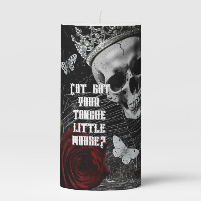 3"x6" Candle Haunting Adeline Zade Meadows Zaddy (Front)