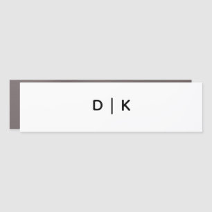 3" X 11" Traditional Bumper Car Magnet