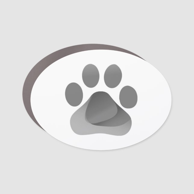 3" X 11" Traditional Bumper Car Magnet (Front)