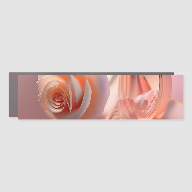 3" X 11" Traditional Bumper Car Magnet (Front)