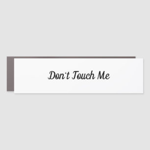 3" X 11" Traditional Bumper Car Magnet