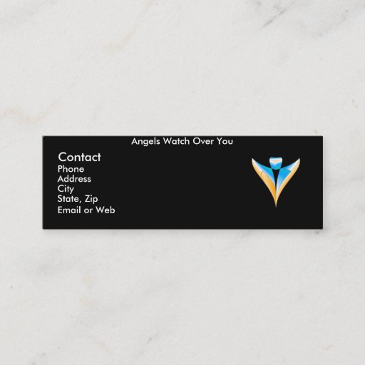 Customizable 3" x 1" Business Card 20 Pack