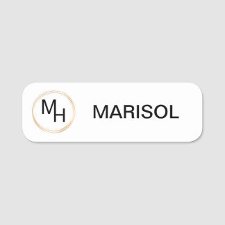 3" X 1" NAME TAG MAGNETIC PIN