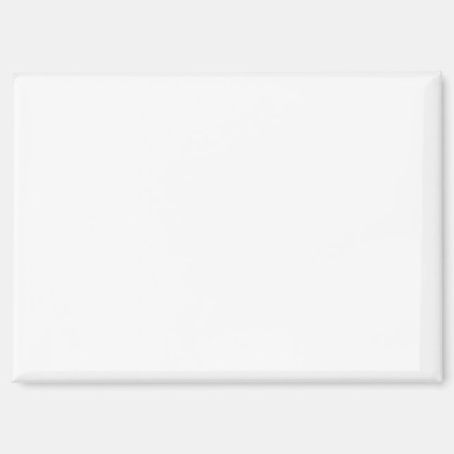 3" x 2.5" Photo Magnet Announcement Card (Front)