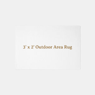 3' x 2' Outdoor Area Rug