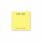 3 x 3 Custom Post-it® Notes with Company Logo