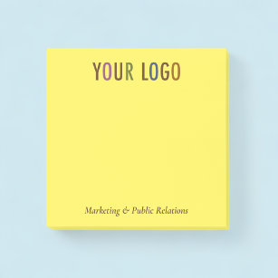 3 x 3 Custom Post-it® Notes with Company Logo