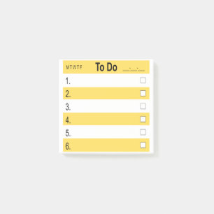 3" x 3" Post-it® Notes ToDo