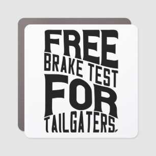 3" x 3" Square -Car Magnet