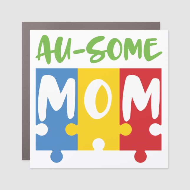 3" x 3" Square Car Magnet (Front)