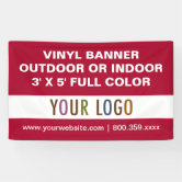 Clearance Sale Outdoor Banner, 5 x 3