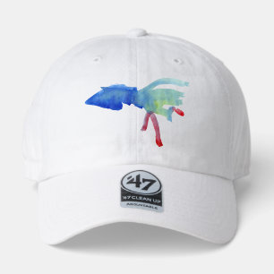 3 Year Old Kid Squid Painting 47 Brand Hat