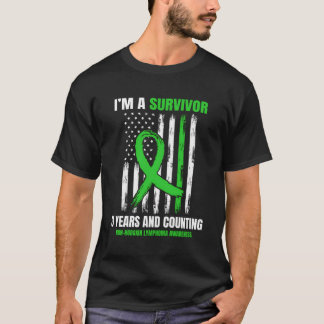 3 Years Cancer Free Non Hodgkins Lymphoma Survivor T-Shirt