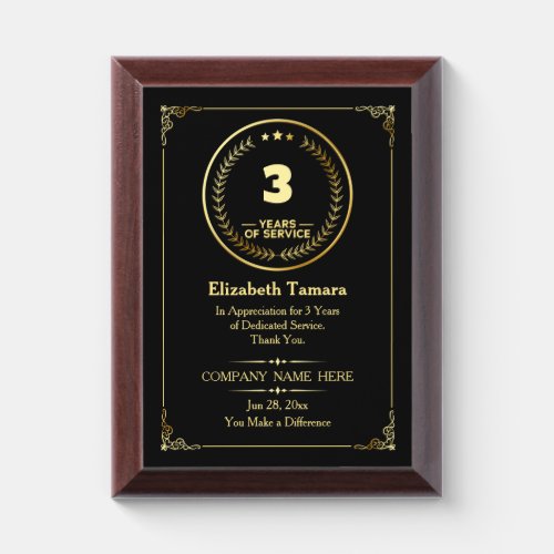 3 Years of Service | Employee Appreciation