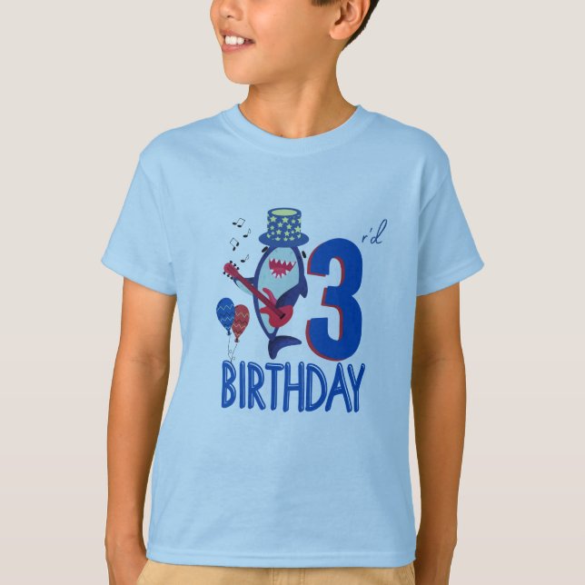 3 years old Birthday Gifts  T-Shirt (Front)