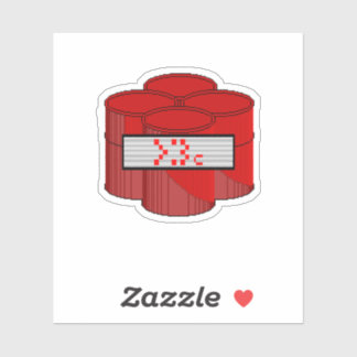 >:3c explosives sticker