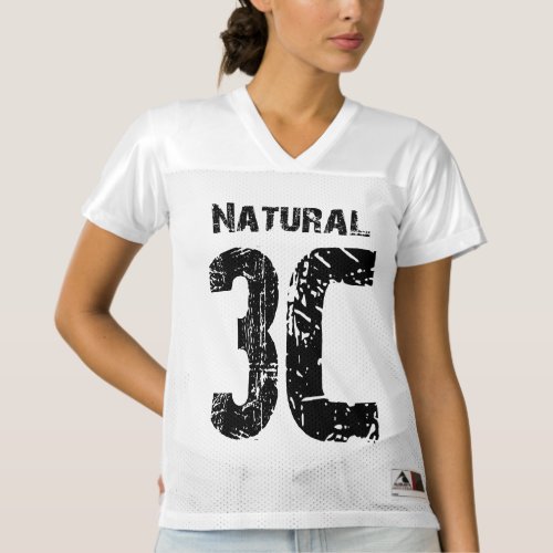 3C Natural Womens Football Jersey