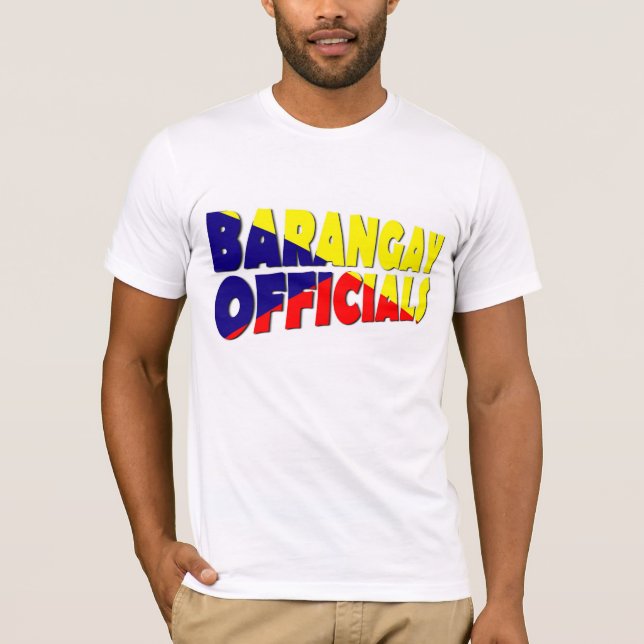 3colors brgy off. T-Shirt (Front)