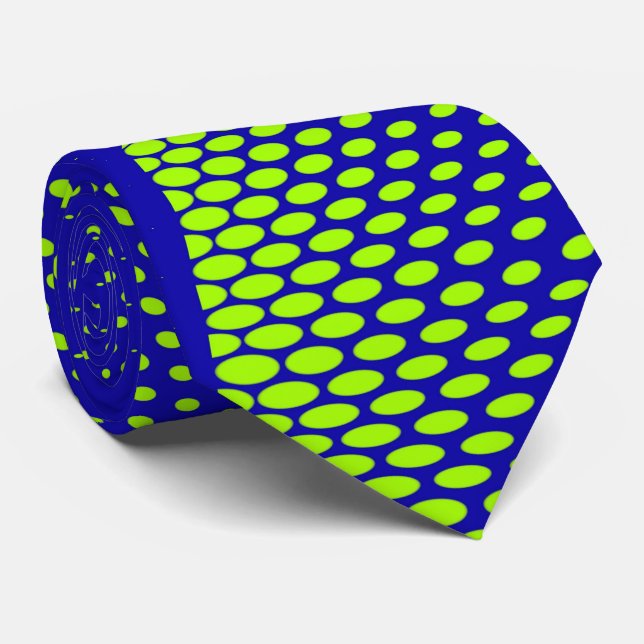 3D Abstract Art 10A-10B Options Neck Tie (Rolled)