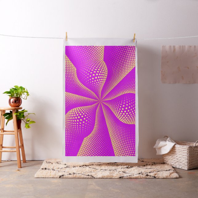 3D Abstract Art 10B Custom Fabrics Fabric (In Situ)