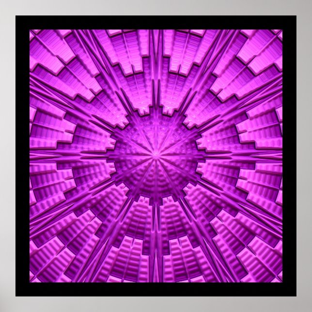 3D Abstract Art 3 Poster (Front)