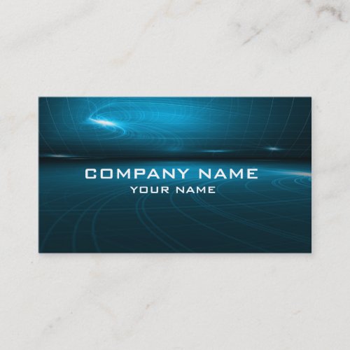 3d abstract business card