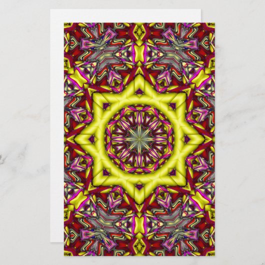 3d abstract pattern (Front/Back)