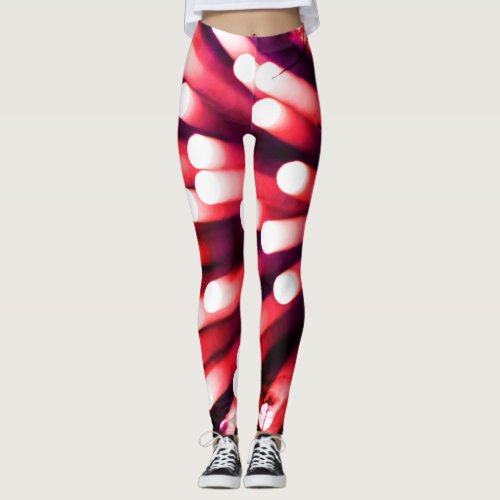 3d Abstract pattern  Leggings