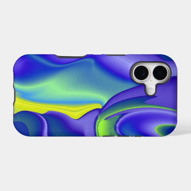 3D Abstract Rainbow Art Case-Mate iPhone Case (Back (Horizontal))