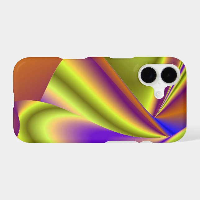3D Abstract Rainbow Art Case-Mate iPhone Case (Back (Horizontal))