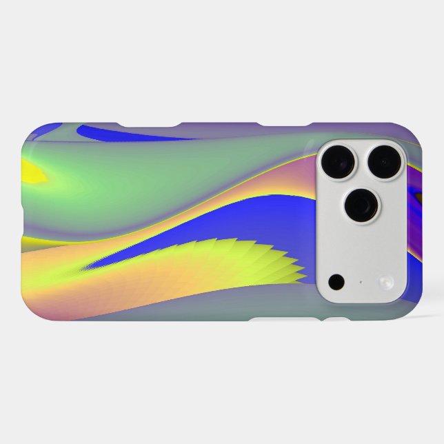 3D Abstract Rainbow Art Case-Mate iPhone Case (Back (Horizontal))