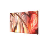 3D abstract red fantasy Canvas Print