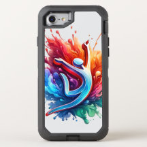 3D Alcohol Paint Phone Case