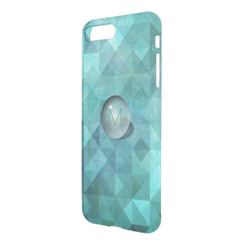 3D Aquatic Ball Geometric Mint Blue iPhone 8 Plus7 Plus Case