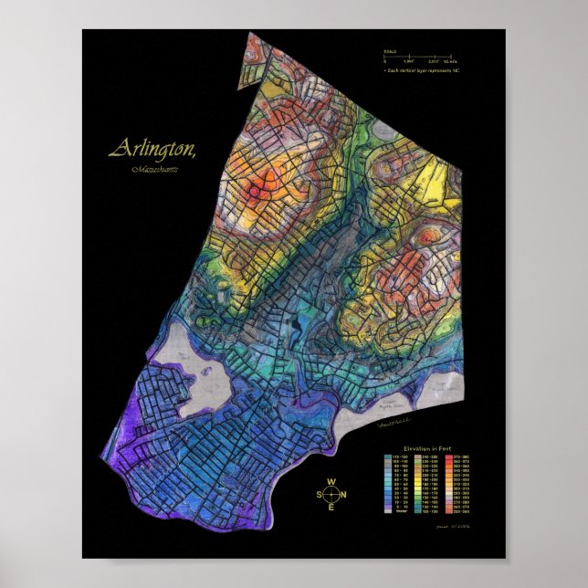 3D Arlington Print (Front)