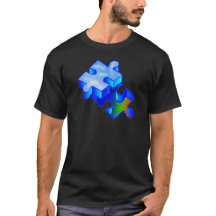 3d Autism Puzzle Piece