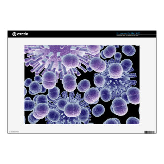 3d Bacteria Virus Laptop Decal