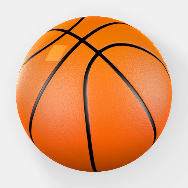 3D basketball ball Paperweight (Front)