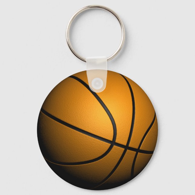 3D Basketball Keychain (Front)